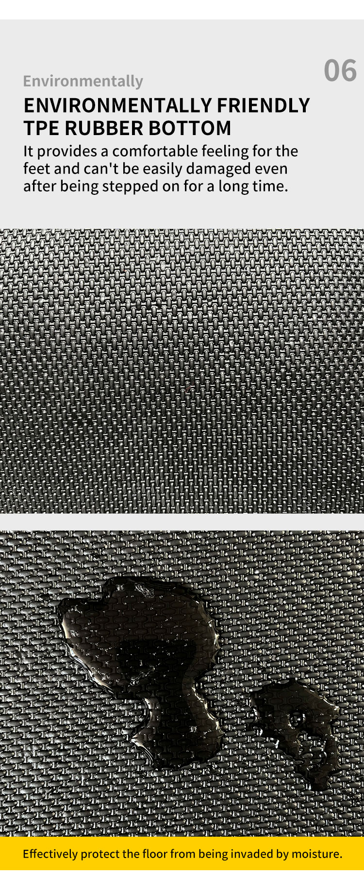 Hot Sale Custom Embossed Design Non-Slip Outdoor Coconut Brown Entrance Door Mat(图8)