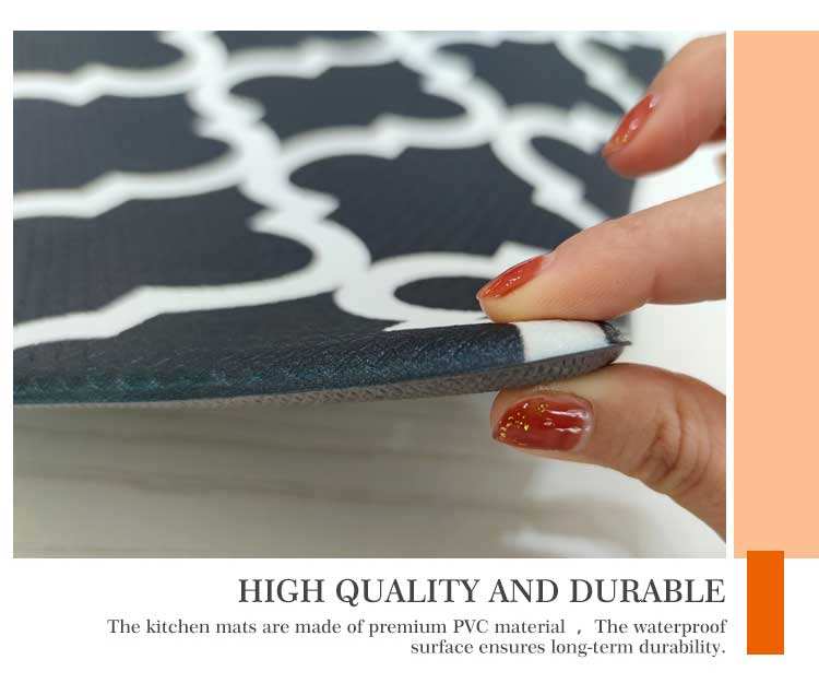 Foam Backing Anti-Fatigue Office Standing kitchen floor mats(图3)