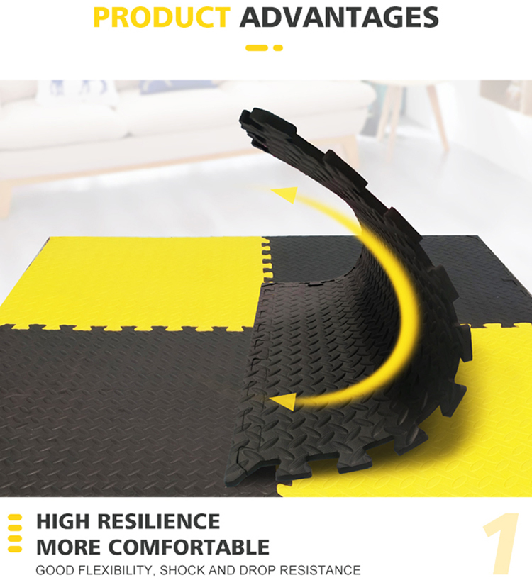 Judo Mat Tatami 4CM EVA Taekwondo Tatami Martial Arts Puzzle Mat for exercise(图5) Judo Mat Tatami 4CM EVA Taekwondo Tatami Martial Arts Puzzle Mat for exercise(图5)