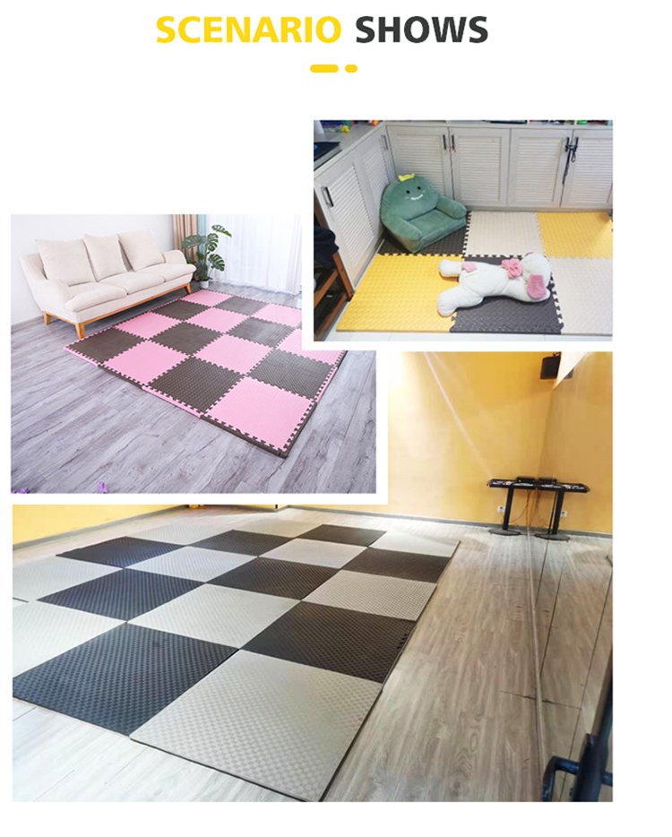 Judo Mat Tatami 4CM EVA Taekwondo Tatami Martial Arts Puzzle Mat for exercise(图8) Judo Mat Tatami 4CM EVA Taekwondo Tatami Martial Arts Puzzle Mat for exercise(图8)